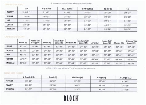 bloch leotard size guide|bloch ballet slipper size chart.